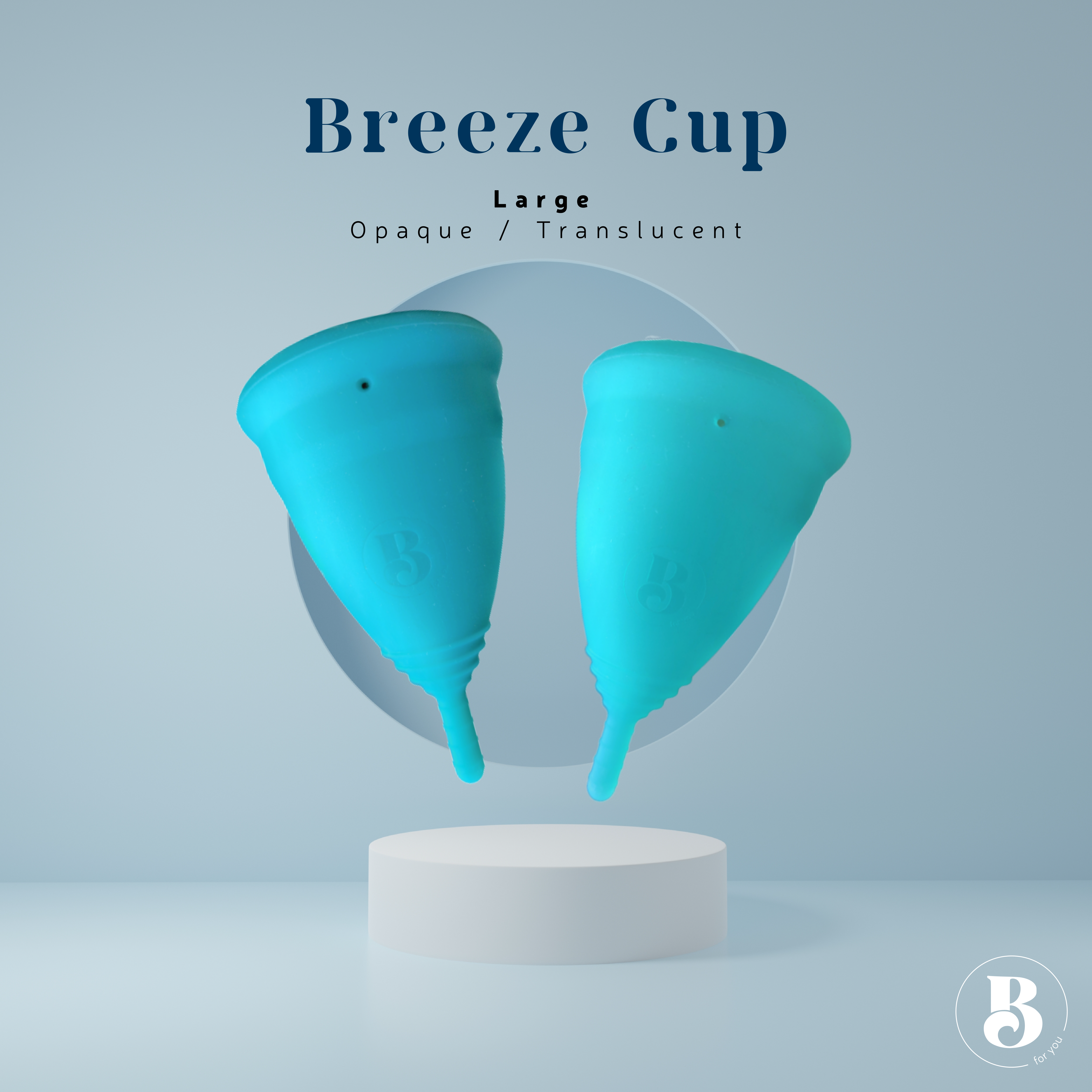 Breeze Cup Large Opaque Translucent