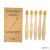 Bamboo Toothbrush Pack of 5 Kid Bamboo Yellow Soft Bristles
